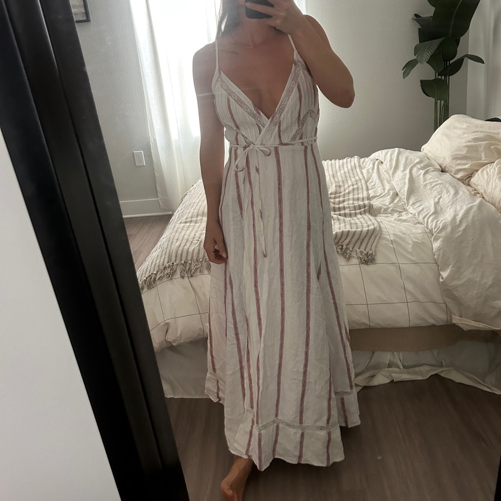 Reformation Daria linen dress